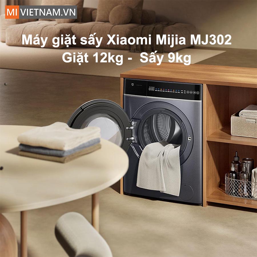 Máy giặt sấy Xiaomi Mijia MJ302 - Giặt 12kg, sấy 9kg