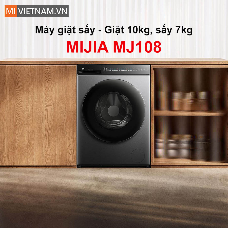 Máy giặt sấy Xiaomi Mijia MJ108 - Giặt 10kg sấy 7kg, Model 2025