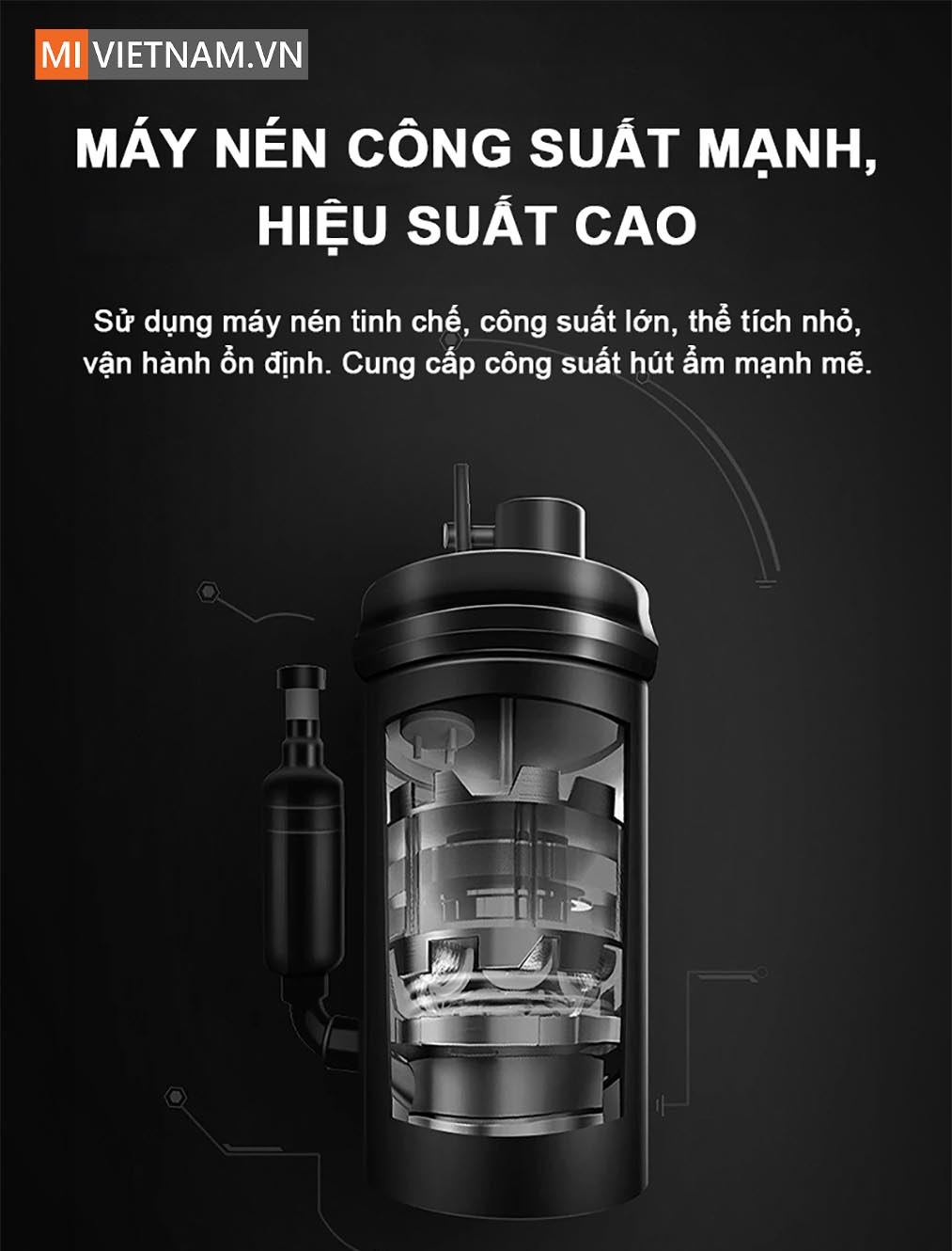 máy hút ẩm không khí Lumias LMD-20L