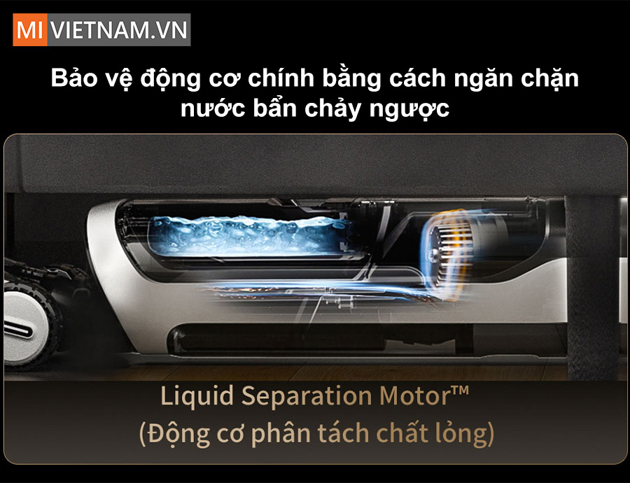 Động cơ phân tách chất lỏng Liquid Separation Motor™ hiện đại