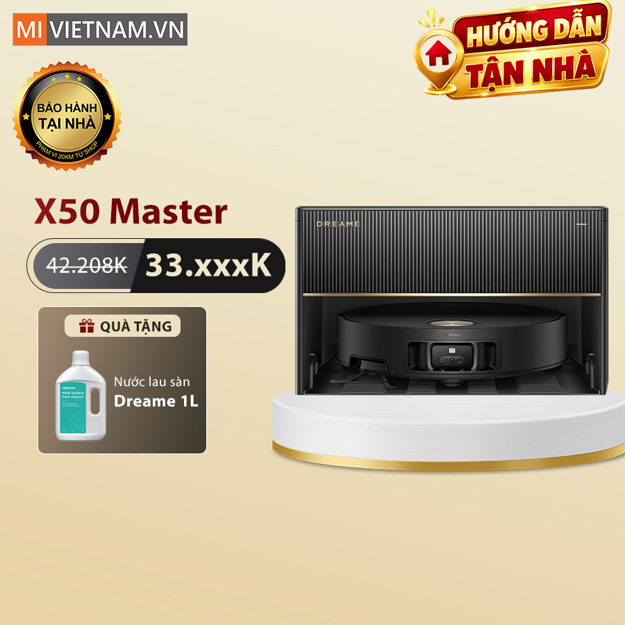 Robot hút bụi lau nhà Dreame X50 Master - Bản Quốc Tế 1 Dreame X50 master