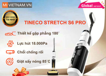 Máy lau nhà khô ướt cầm tay Tineco Floor One Stretch S6 Pro