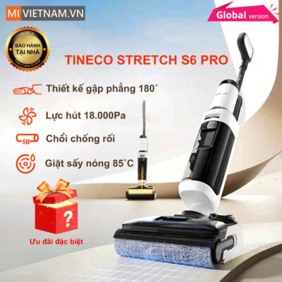 Máy lau nhà khô ướt cầm tay Tineco Floor One Stretch S6 Pro