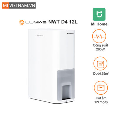 Máy hút ẩm thông minh Lumias NWT D4 12L