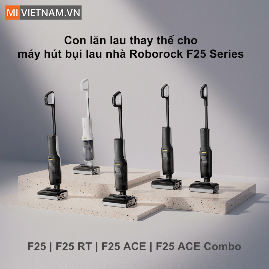 Con lăn lau thay thế cho máy hút bụi Roborock F25 Series