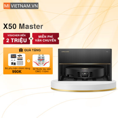 Robot hút bụi lau nhà Dreame X50 Master - Bản Quốc Tế 22 x50 master