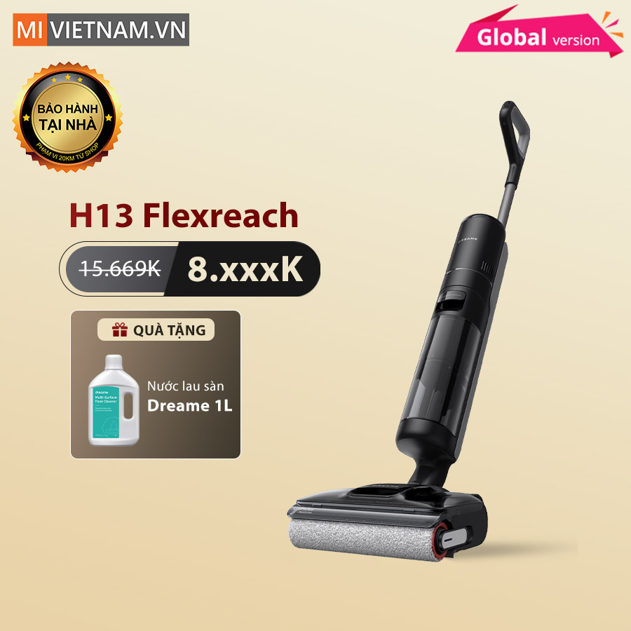 Máy hút bụi lau nhà cầm tay Dreame H13 FlexReach - Hàng chính hãng 1 Dreame H13 FlexReach
