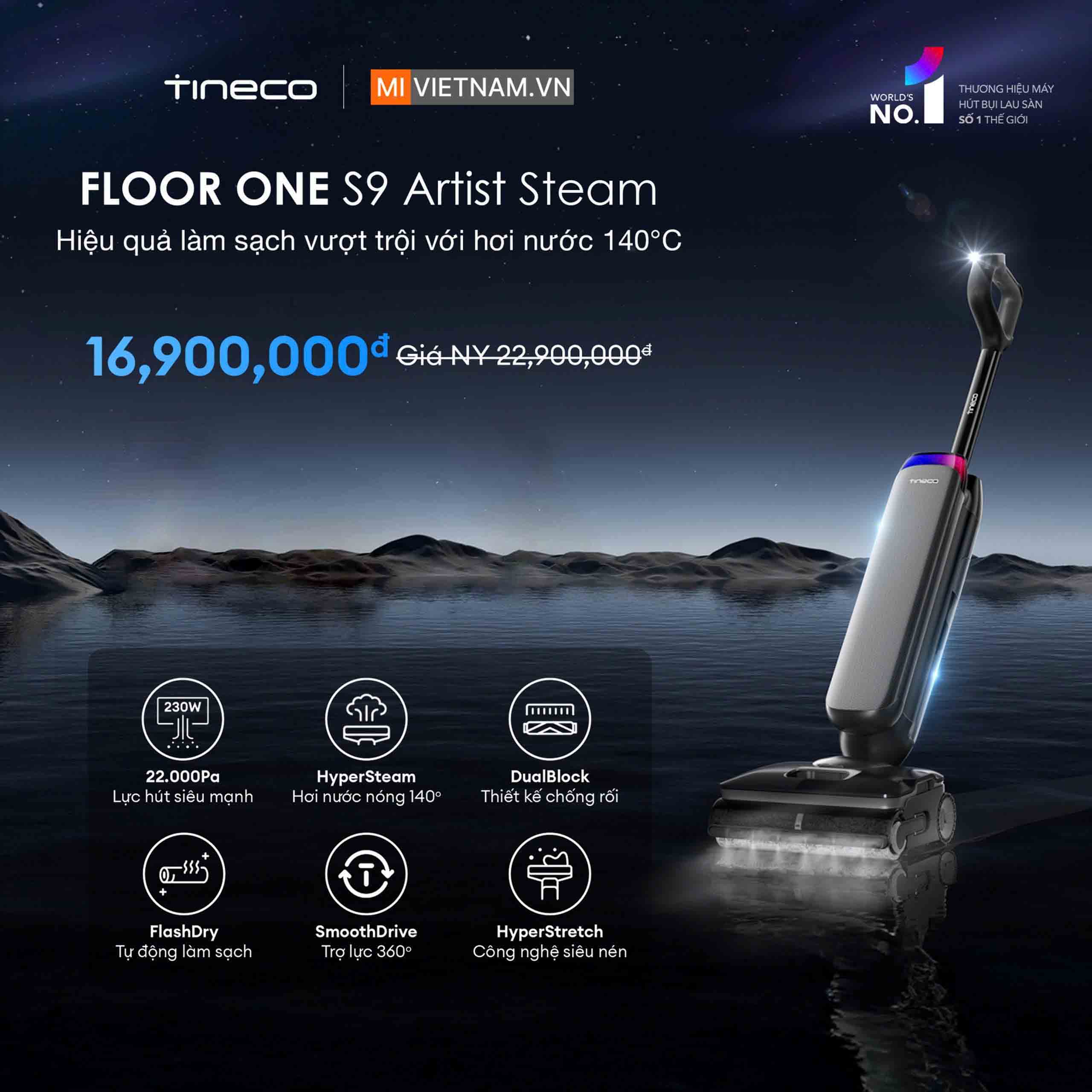 Tineco S9 Artist Steam