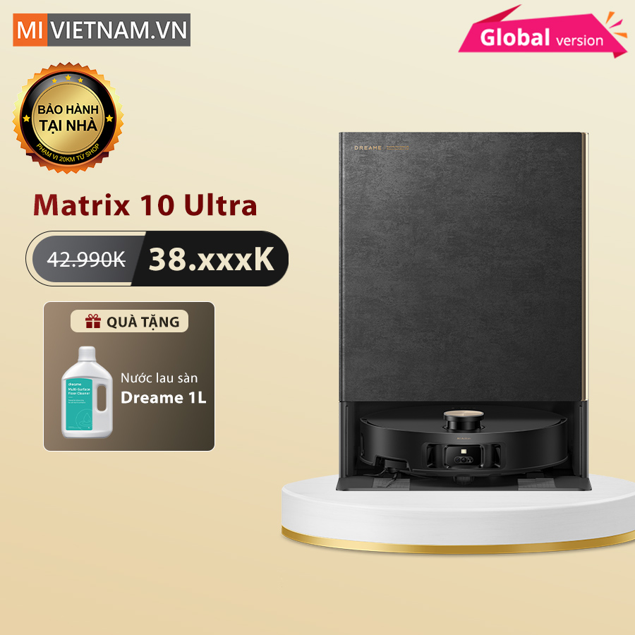 Robot hút bụi lau nhà Dreame Matrix10 Ultra - Bản Quốc Tế 1 Matrix 10 Ultra