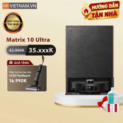 Robot hút bụi lau nhà Dreame Matrix10 Ultra - Bản Quốc Tế 48 Matrix 10 Ultra