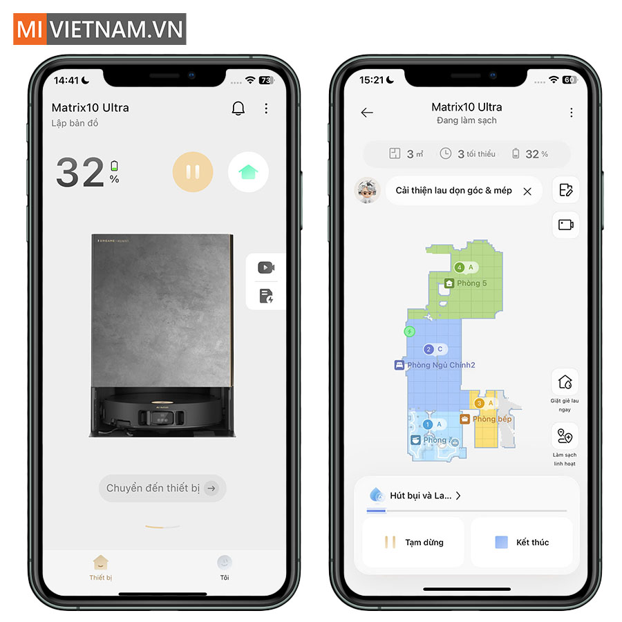 Robot hút bụi lau nhà Dreame Matrix10 Ultra - Bản Quốc Tế 27 Dreame Matrix10 Ultra