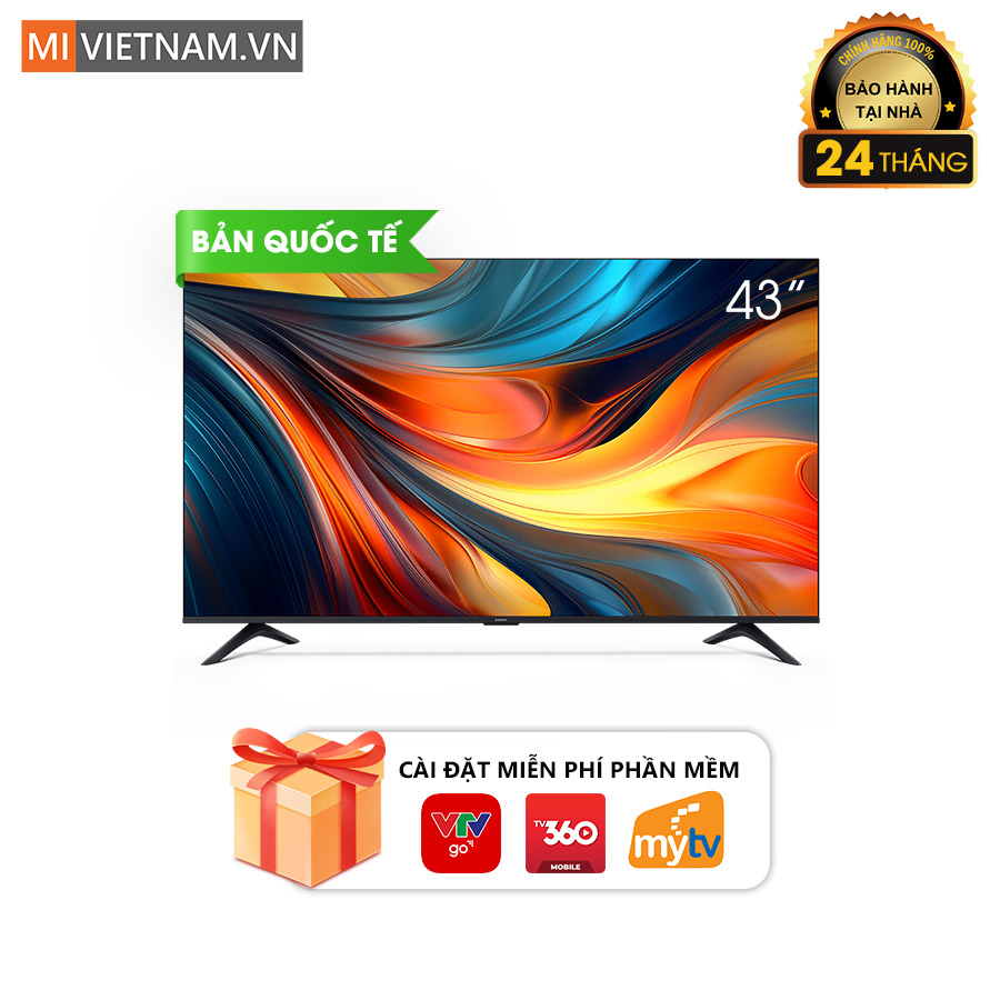 Tivi Xiaomi 43 inch A Google TV 2026 - Bản Quốc Tế 1 Tivi Xiaomi 43 inch A Google TV 2026