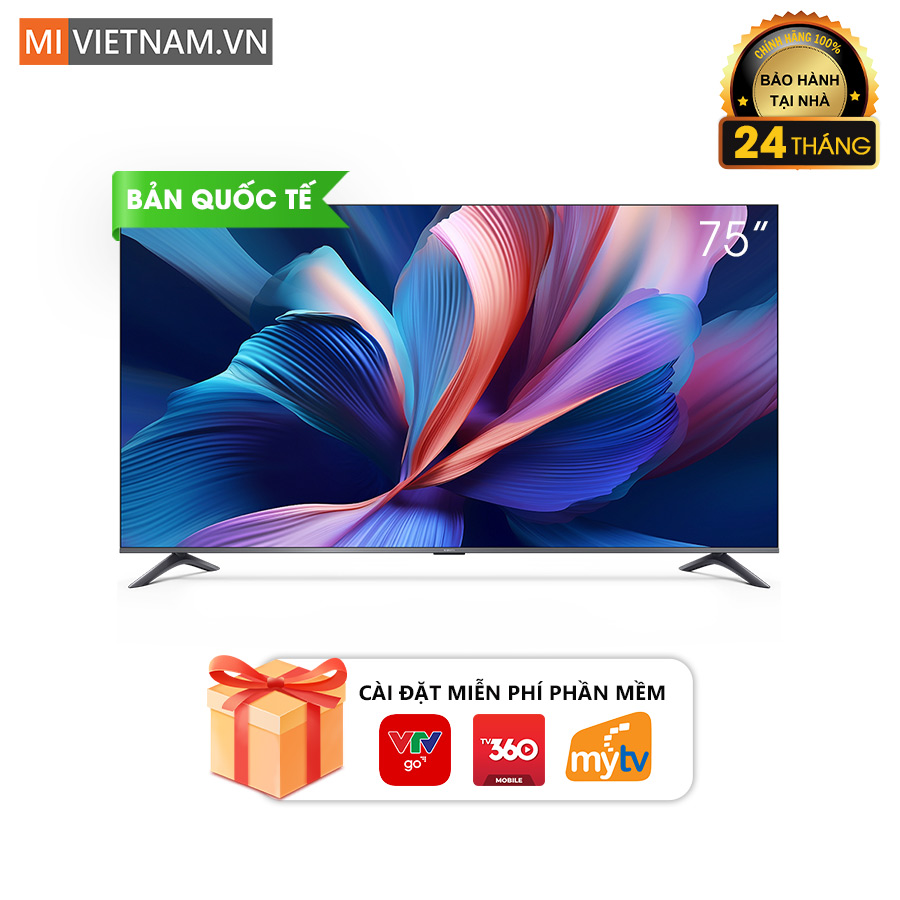 Tivi Xiaomi 75 inch A Pro Google TV QLED 2026 - Bản Quốc Tế 1 Tivi Xiaomi 75 inch A Pro Google TV QLED