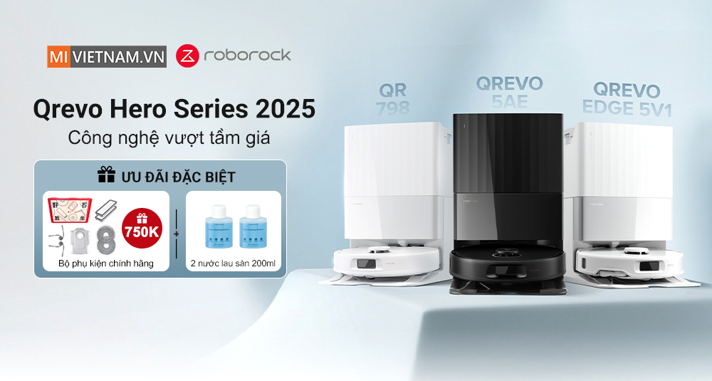 Roborock Qrevo Hero Series