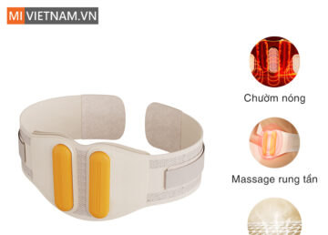 Đai massage chườm nóng bụng và thắt lưng Breo Y2