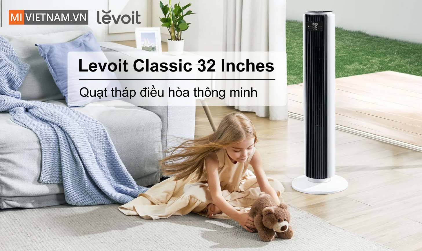 Quạt tháp điều hòa Levoit Classic 36 Inches