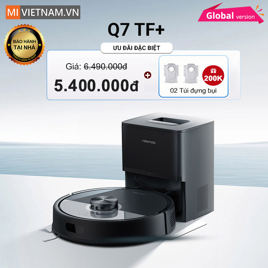 Robot hút bụi lau nhà Roborock Q7 TF+ - Bản Quốc Tế 1 Roborock Q7 TF+