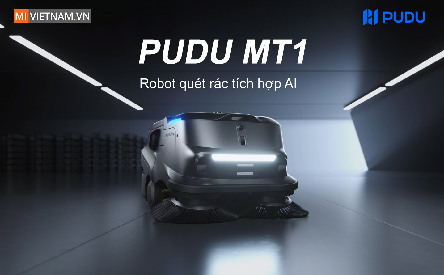 robot vệ sinh công nghiệp PUDU MT1