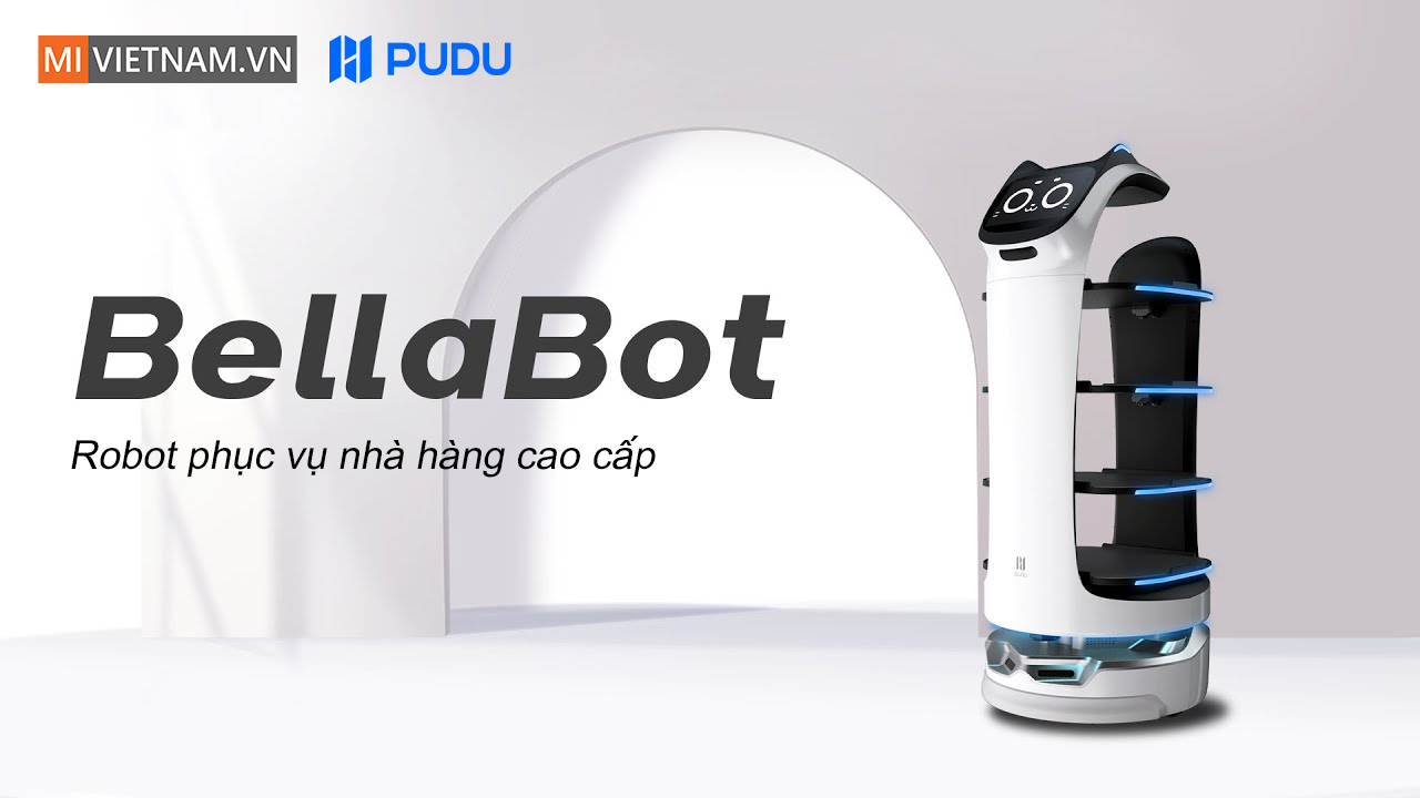 Robot phục vụ nhà hàng Pudu BellaBot