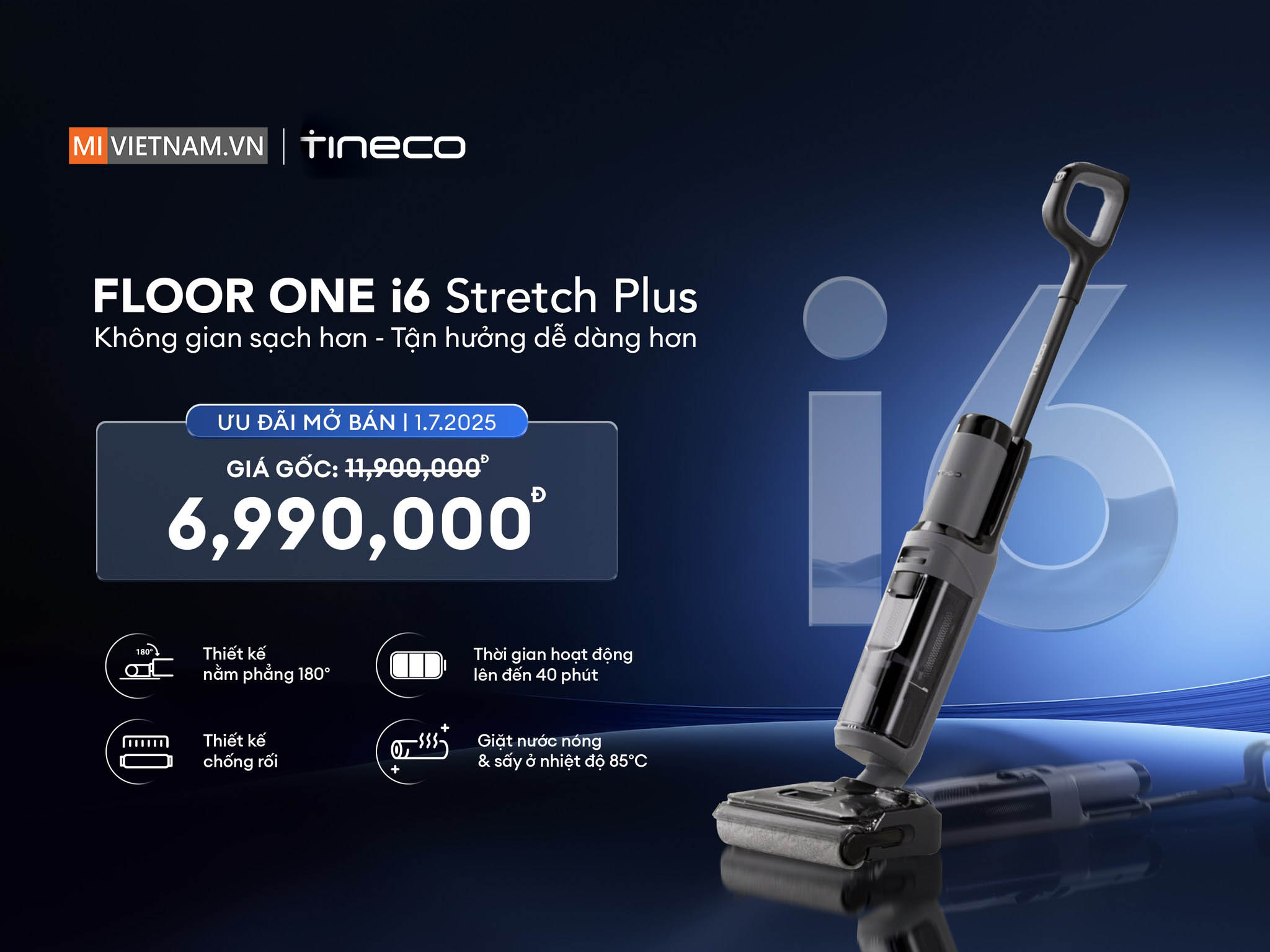 Tineco Floor One i6 Stretch Plus