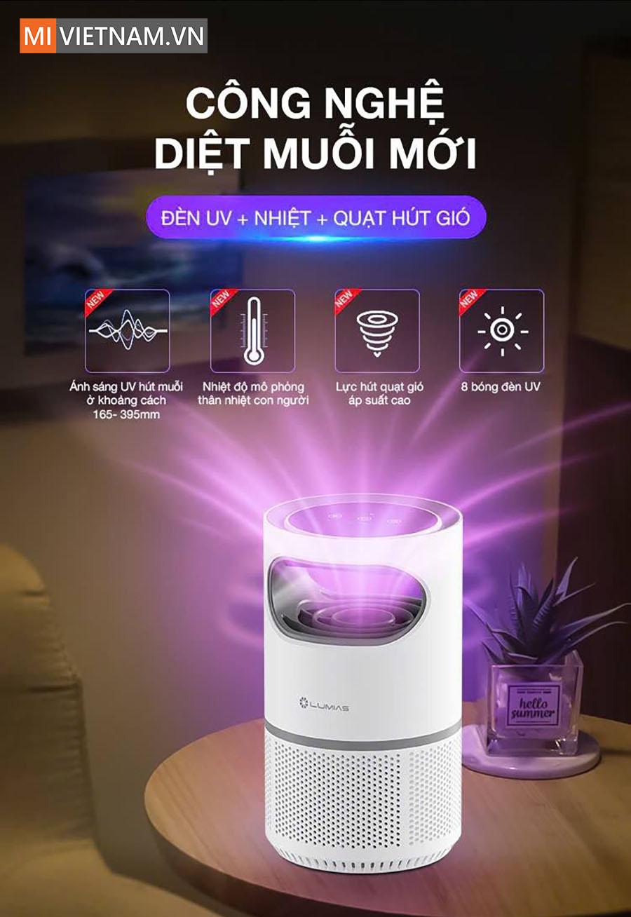 đèn bắt muỗi Lumias IP-30W Lite