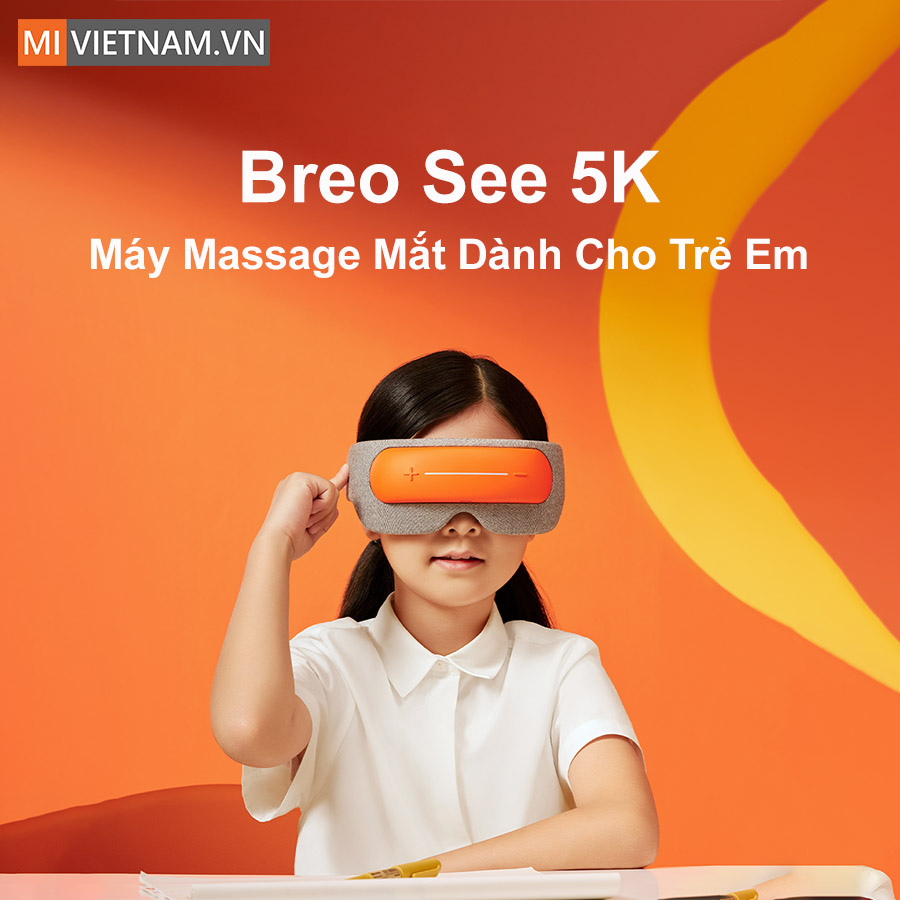kính massage mắt trẻ em Breo See 5K