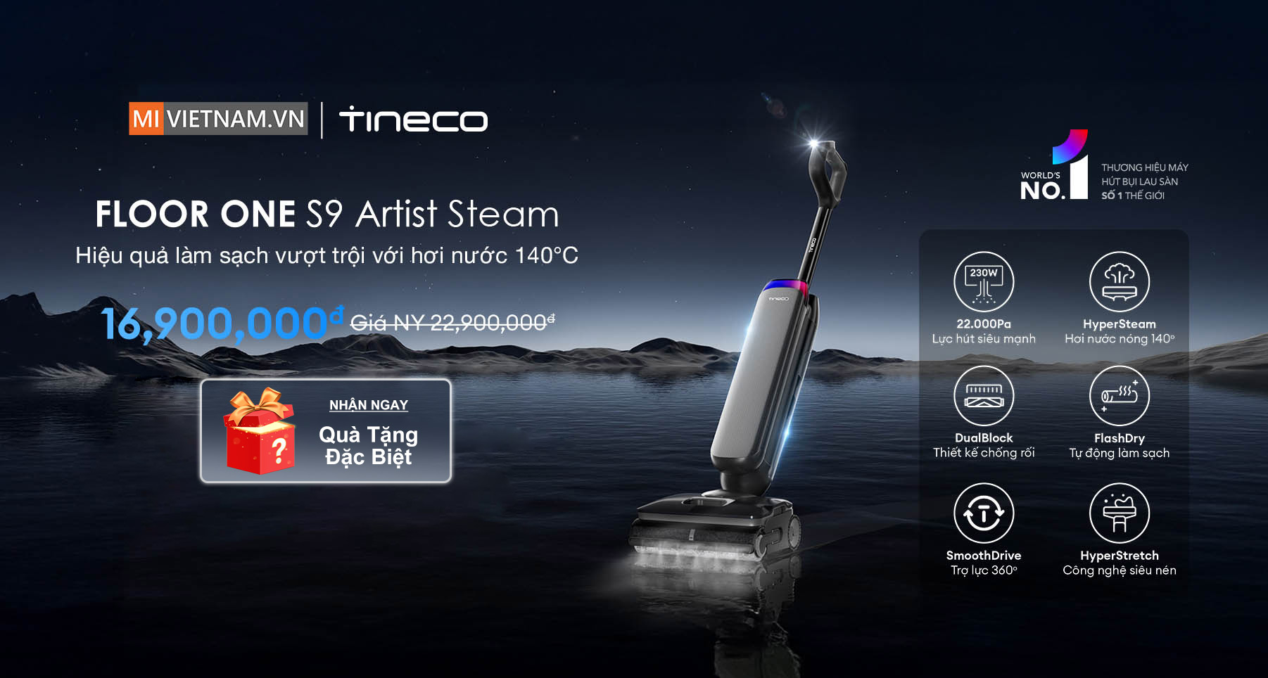 Tineco Floor One S9 Artist Steam