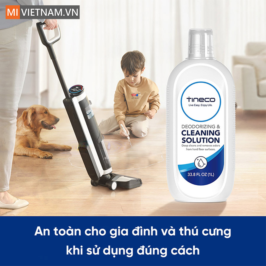 Nước lau sàn dùng cho máy hút bụi lau nhà Tineco