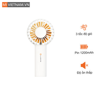 quạt tích điện cầm tay Lumias X5 mini 