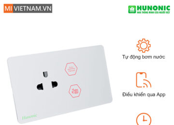 Ổ cắm máy bơm chống giật Hunonic SPS