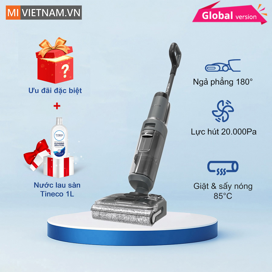 Máy hút bụi lau sàn khô ướt Tineco FLOOR ONE S6 Stretch Extreme - Hàng chính hãng 1 Tineco FLOOR ONE S6 Stretch Extreme