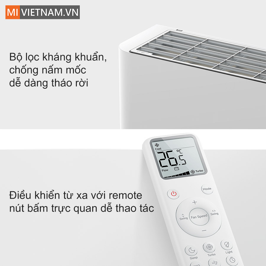 Điều hòa 1 chiều Xiaomi Mijia Air Conditioner Pro Eco Inverter 1HP - Bản Quốc Tế 9 Xiaomi Mijia Air Conditioner Pro Eco