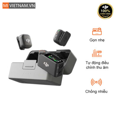 Micro không dây mini DJI Mic 3 - Hàng Chính Hãng, Giá Tốt 3 DJI Mic 3