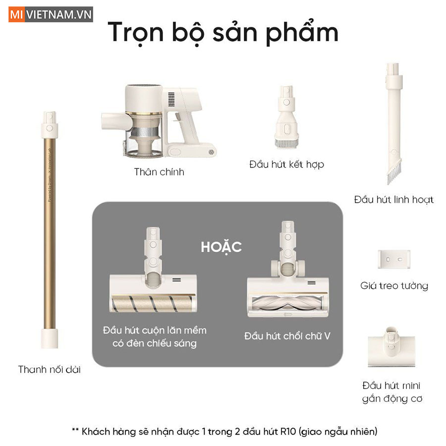 Máy hút bụi cầm tay Dreame R10