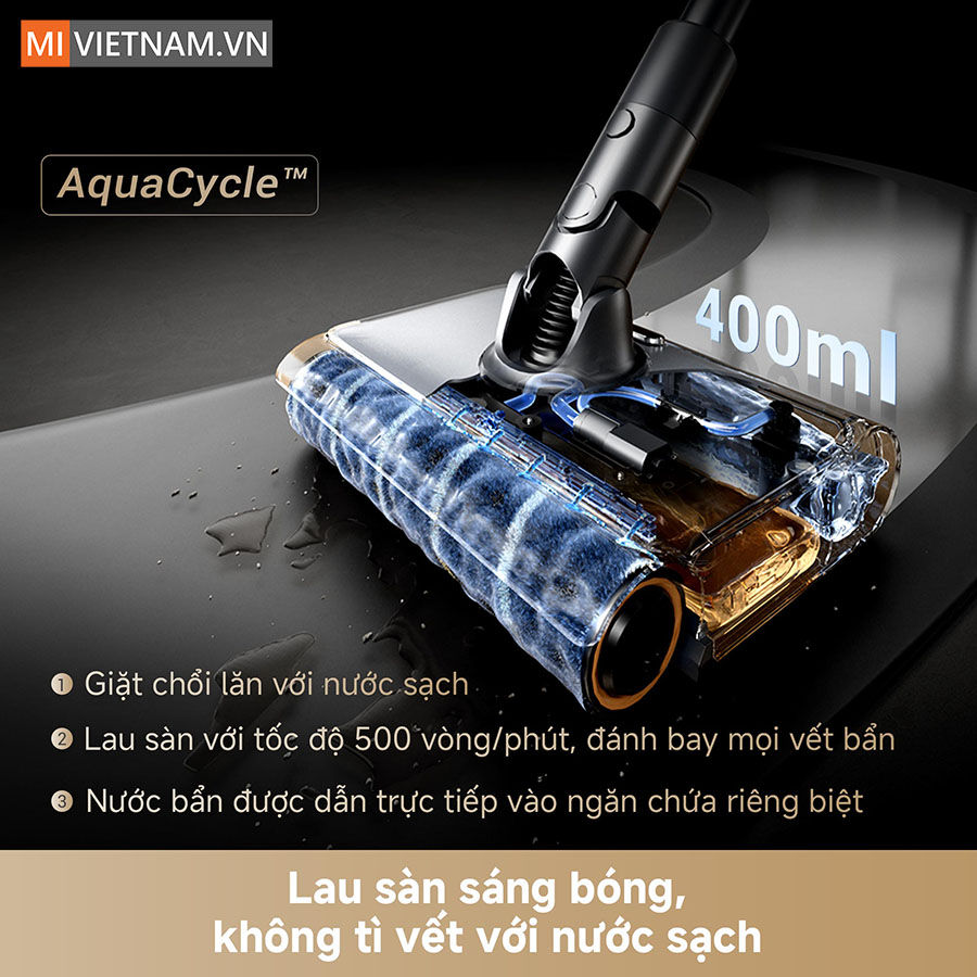 Máy hút bụi cầm tay không dây Dreame V18S Aqua - Hàng chính hãng 3 Dreame V18S Aqua