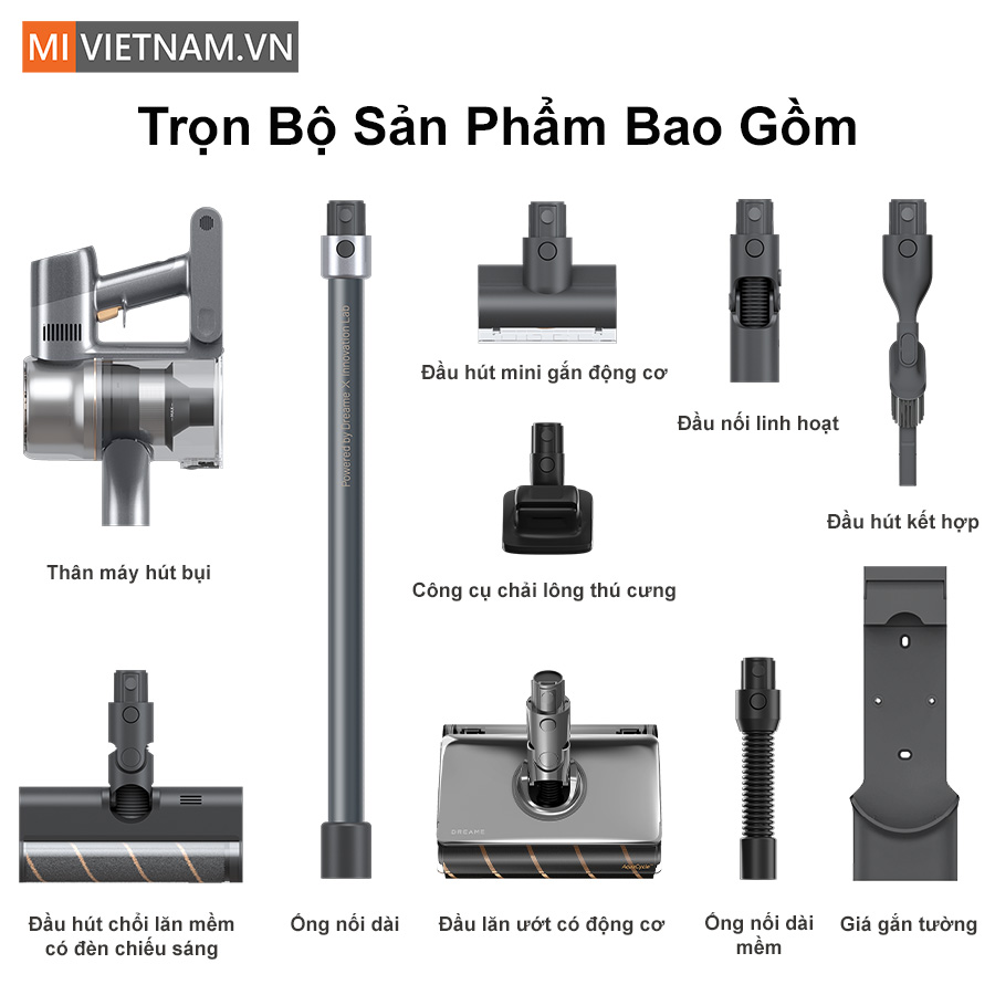 Máy hút bụi cầm tay không dây Dreame V18S Aqua - Hàng chính hãng 13 Dreame V18S Aqua