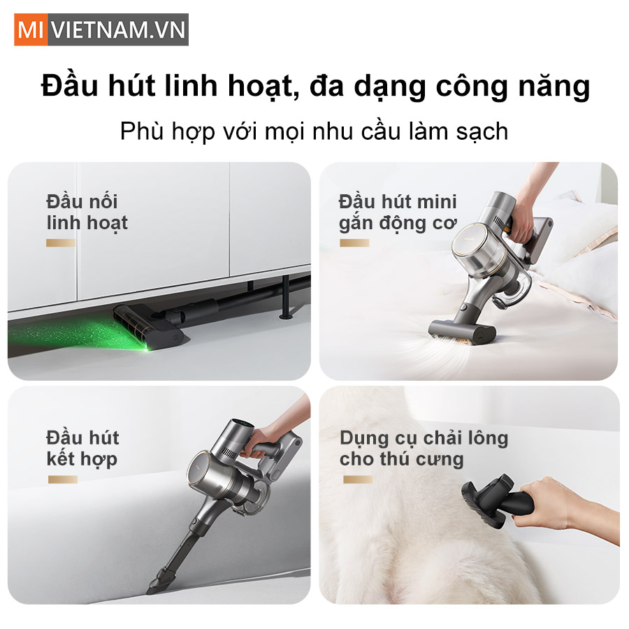 Máy hút bụi cầm tay không dây Dreame V18S Aqua - Hàng chính hãng 11 Dreame V18S Aqua