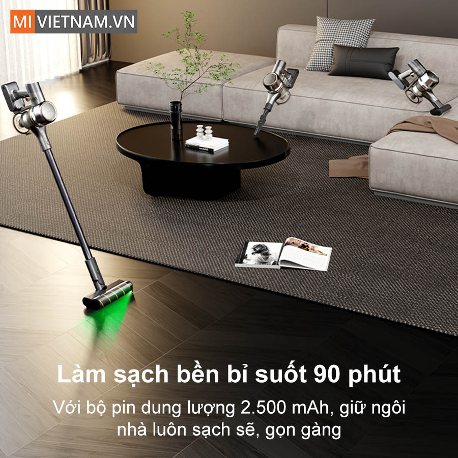 Máy hút bụi cầm tay không dây Dreame V18S Aqua - Hàng chính hãng 9 Dreame V18S Aqua