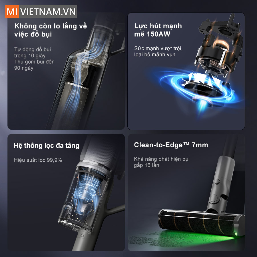 Máy hút bụi cầm tay không dây Dreame Z10S Station - Hàng chính hãng 3 Dreame Z10S Station