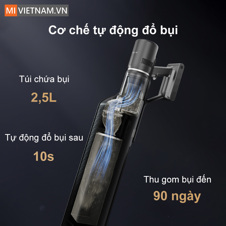 Máy hút bụi cầm tay không dây Dreame Z10S Station - Hàng chính hãng 4 Dreame Z10S Station