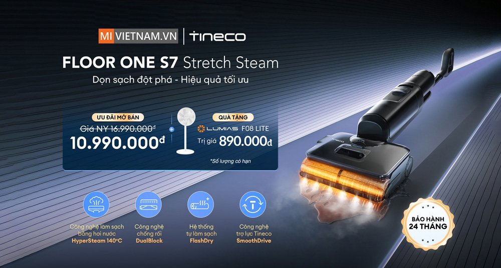 Tineco Floor One S7 Stretch Steam