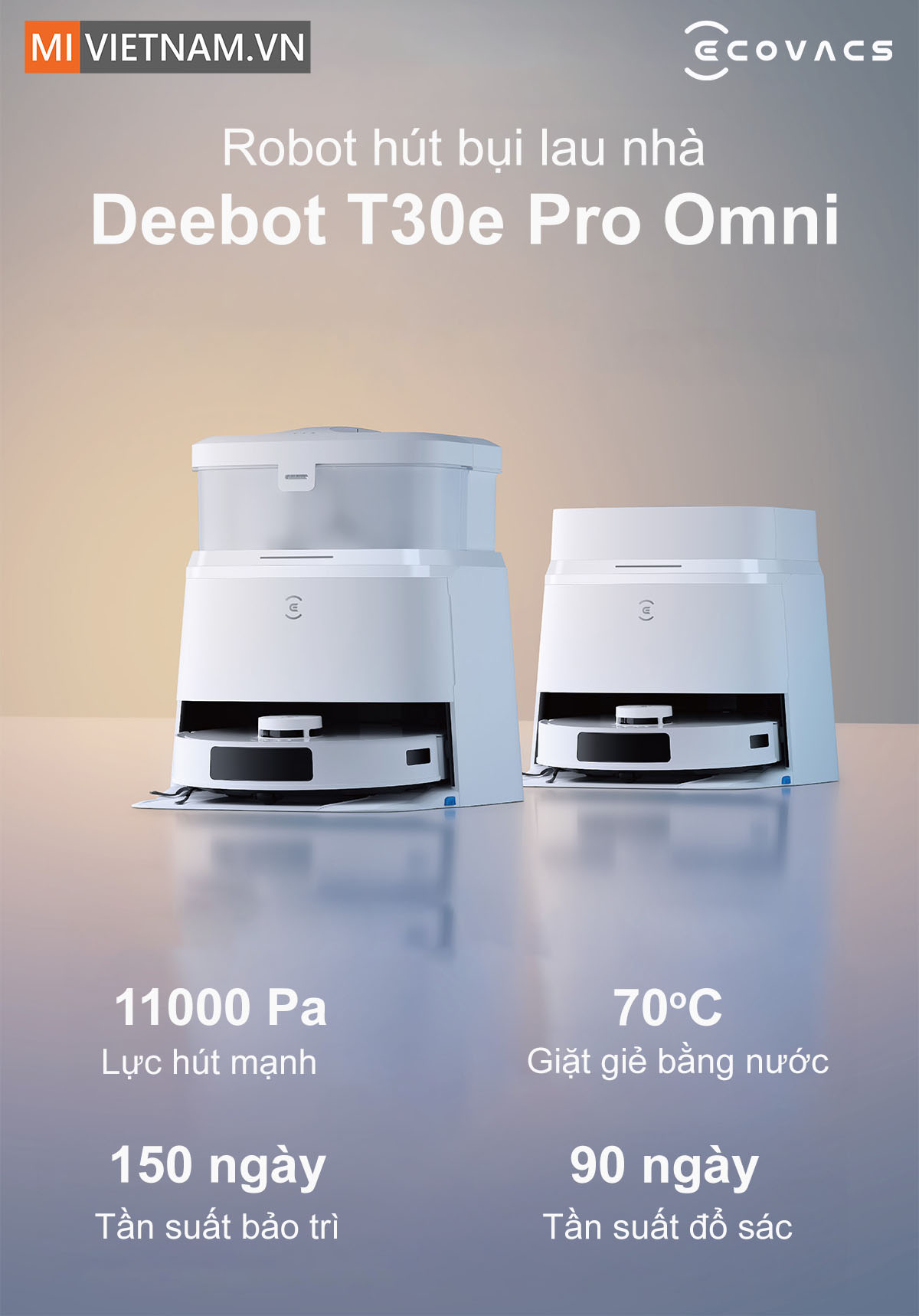 Ecovacs Deebot T30e Pro Omni