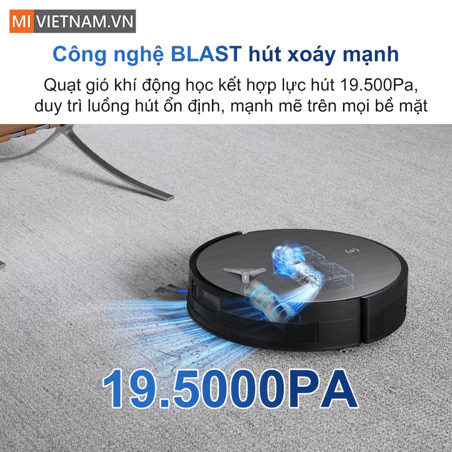 Robot hút bụi lau nhà Ecovacs Deebot X11 Pro Omni - Bản Quốc Tế 6 Ecovacs Deebot X11 Pro Omni