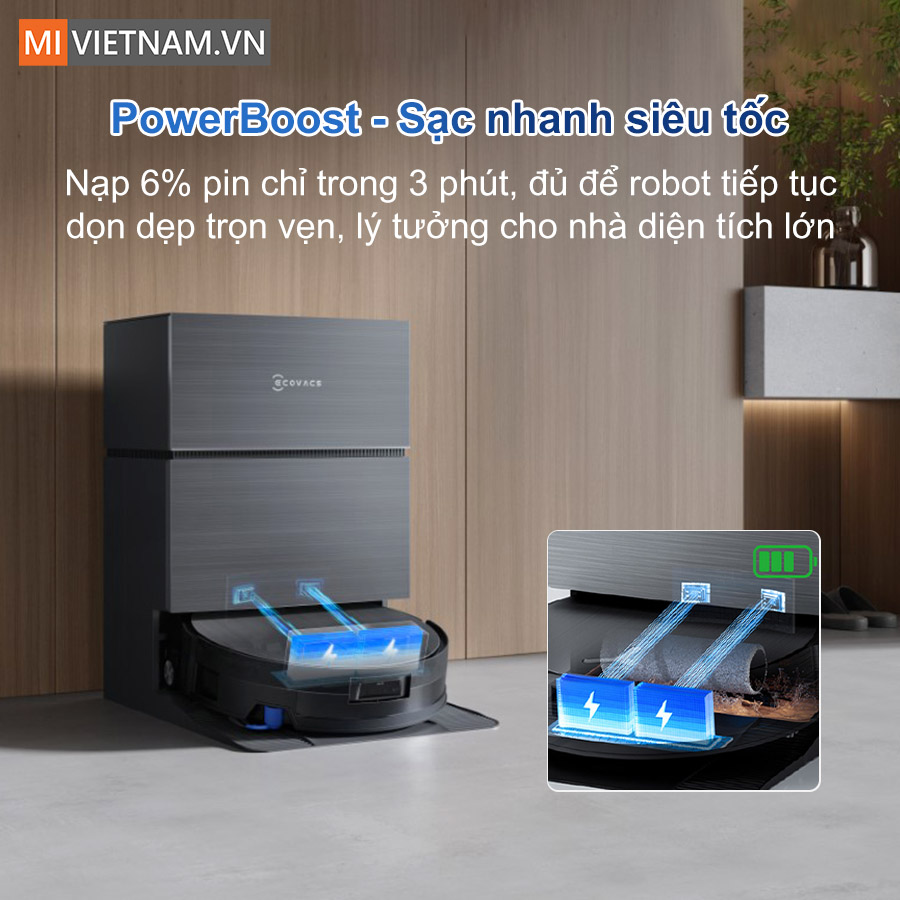 Robot hút bụi lau nhà Ecovacs Deebot X11 Pro Omni - Bản Quốc Tế 8 Ecovacs Deebot X11 Pro Omni