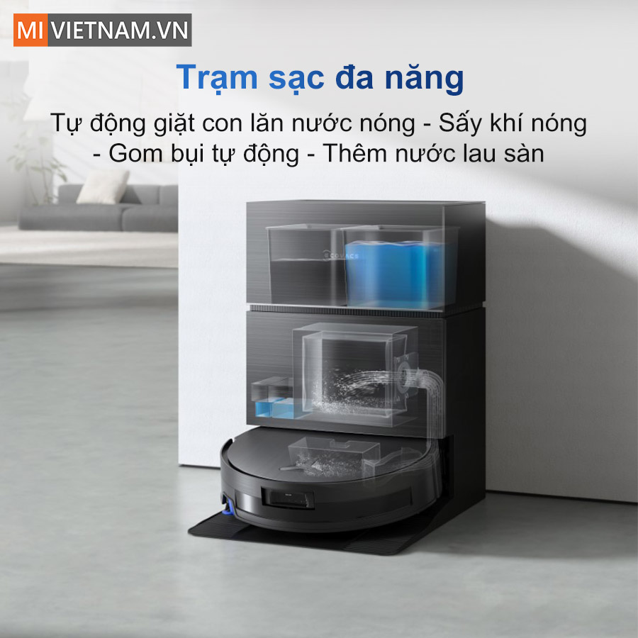 Robot hút bụi lau nhà Ecovacs Deebot X11 Pro Omni - Bản Quốc Tế 15 Ecovacs Deebot X11 Pro Omni