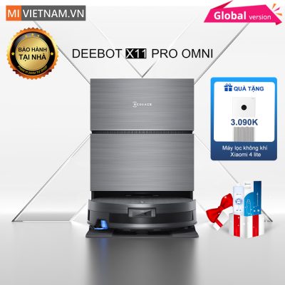 Robot hút bụi lau nhà Ecovacs Deebot X11 Pro Omni - Bản Quốc Tế 107 Ecovacs Deebot X11 Pro Omni