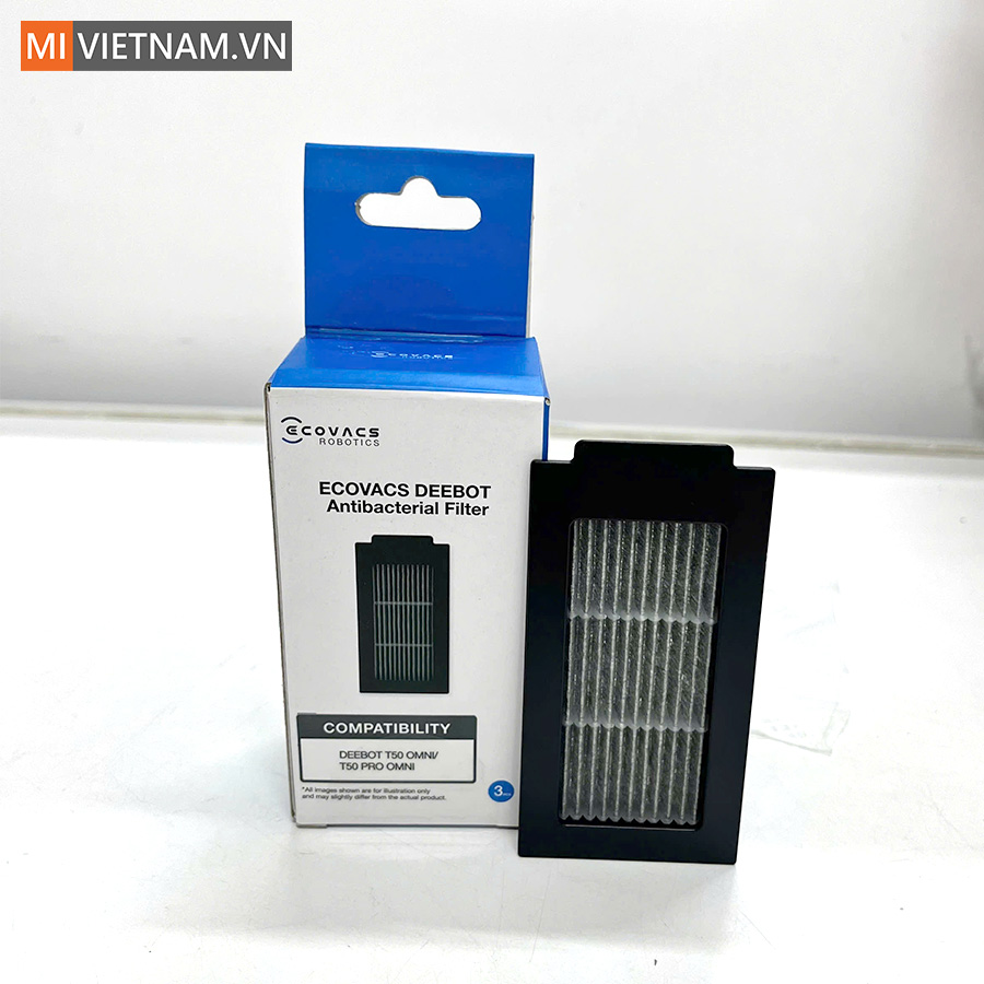 Tấm lọc bụi Ecovacs dùng cho robot hút bụi Ecovacs T50 Pro omni/T30C