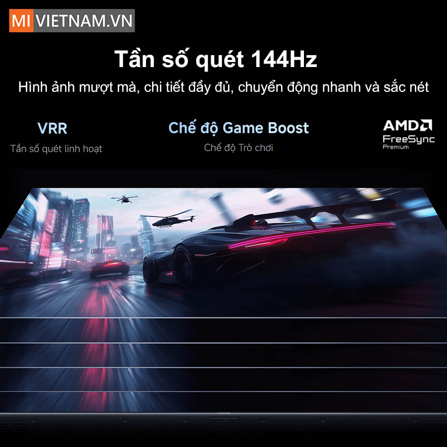 Tivi Xiaomi 55 inch S Pro Mini LED 2026 - Màn hình 4K, tần số 144Hz 13 mivietnam Tivi Xiaomi S Pro Mini Led 55 inch 2026 11