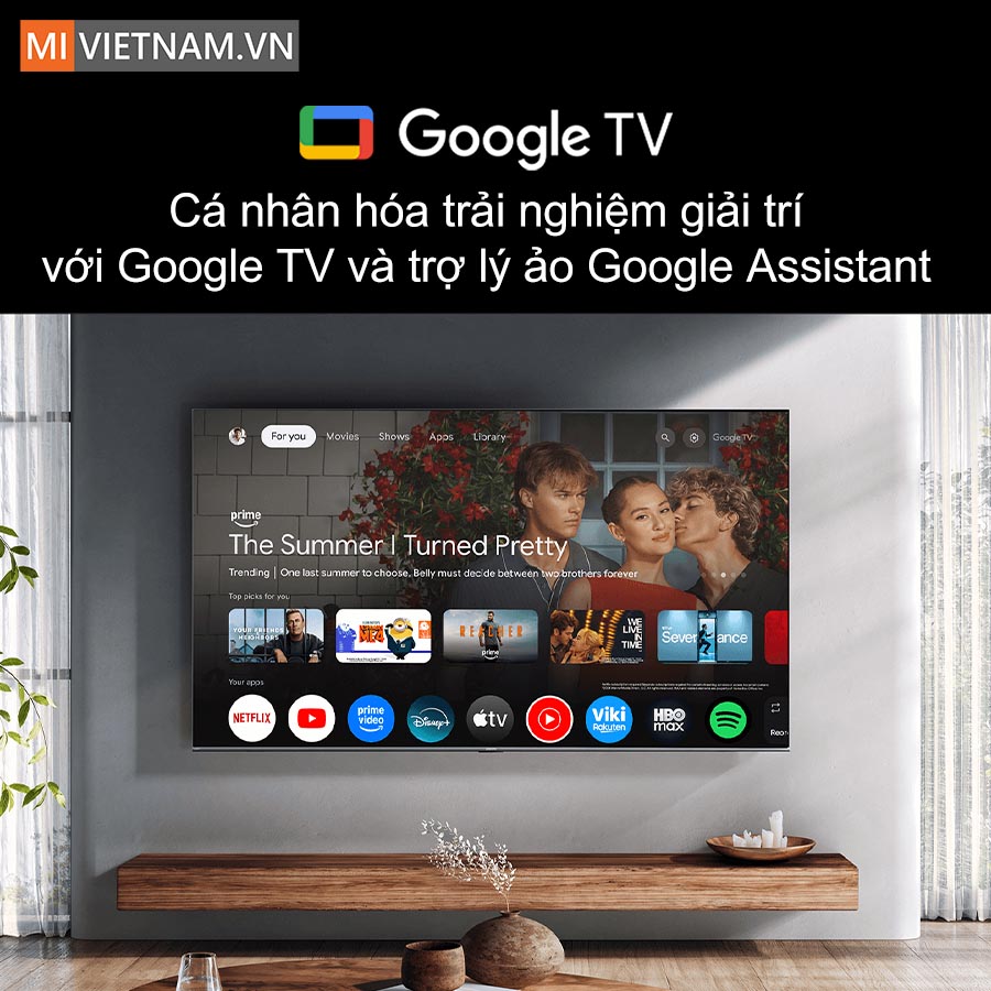 Tivi Xiaomi 65 Inch S Pro Mini LED 2026 - Màn hình 4K, tần số 144Hz 14 Tivi Xiaomi 65 Inch S Pro Mini LED