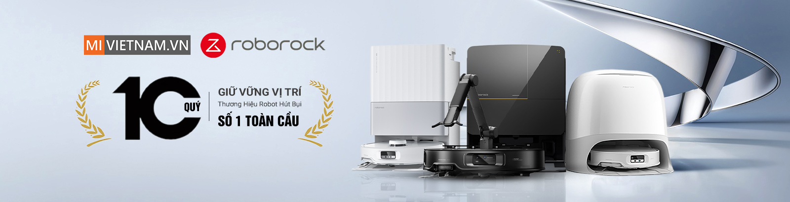 Roborock thương hiệu bán chạy số 1 toàn cầu